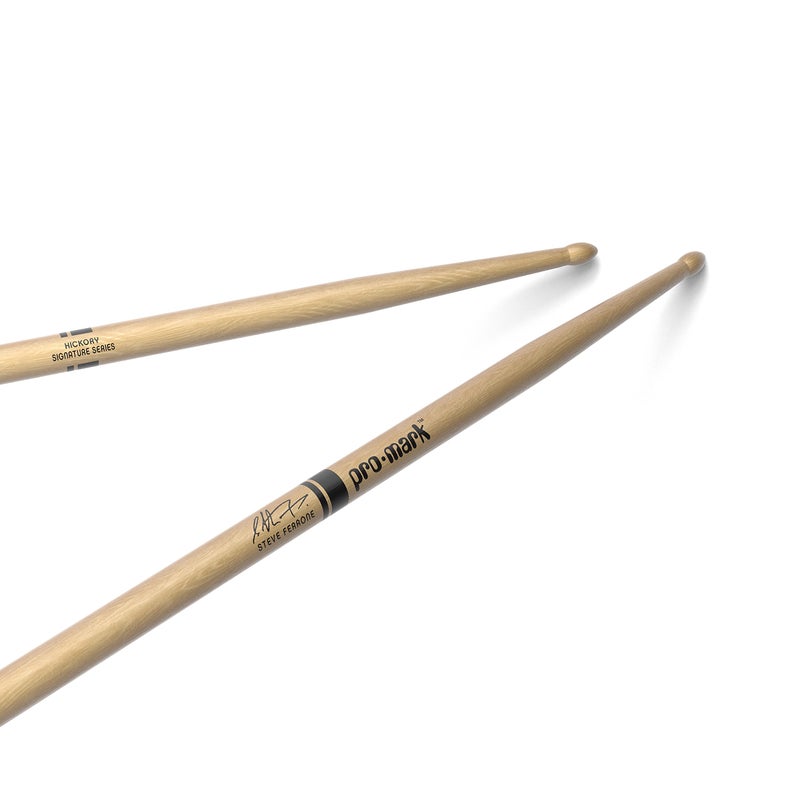 ProMark Steve Ferrone 735 Hickory Drumsticks, Wood Tip, One Pair - Image 1